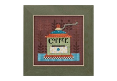 вышивка гладью DM301612 Кофемолка. Набор для вышивки в смешанной технике Mill Hill