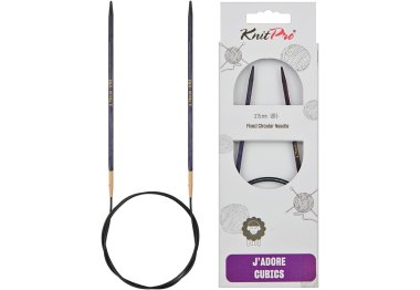 спицы для вязания 19094 Спицы круговые J'adore Cubics KnitPro 100 см, 3.75мм спицы для вязания 19094 Спицы круговые J'adore Cubics KnitPro 100 см, 3.75мм