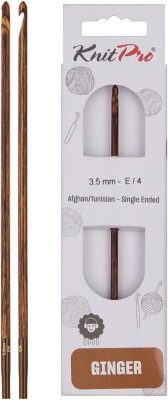 31262 Крючок односторонній туніський з`ємний Ginger KnitPro, 3.50 мм - 1 31262 Крючок односторонній туніський з`ємний Ginger KnitPro, 3.50 мм - 1