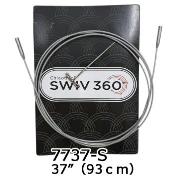 Кабель SWIV360 Silver Small 93см арт. 7737-S ChiaoGoo - 1