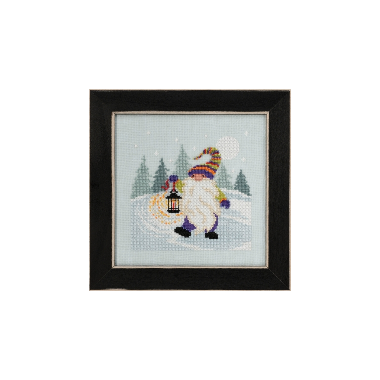 MH172014 Походный гном. Набор для вышивки в смешанной технике Mill Hill - 1