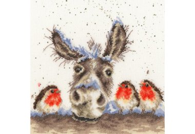  XHD39 Christmas Donkey "Рождественский осел" Bothy Threads. Набор для вышивки крестом