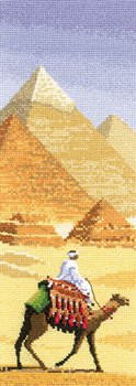 HC582 Піраміди. Схема для вишивки хрестиком на папері Heritage Crafts - 1