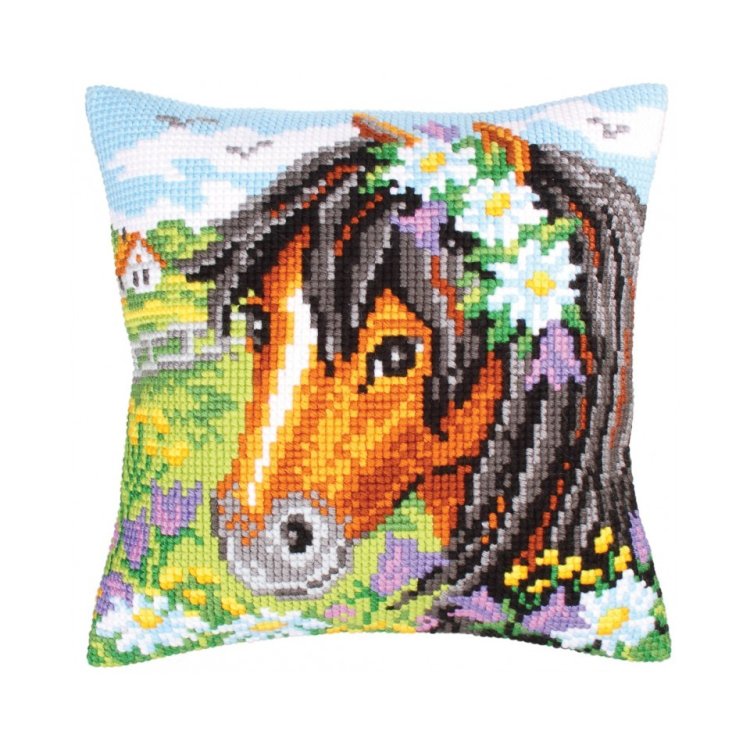 5208 Daisy chain. Набір для вишивки хрестиком Collection D'Art - 1