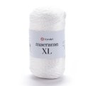 Пряжа Макраме XL Ярнарт купити кольору 154 білий Пряжа Макраме XL Ярнарт купити кольору 154 білий