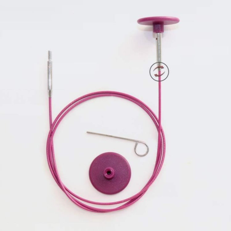 Кабель для створення кругових спиць KnitPro - 10