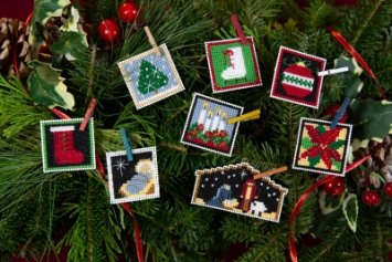 MH191913 Набор 3. Набор для вышивки в смешанной технике Mill Hill - 1