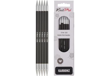 41115 Спицы носочные Karbonz KnitPro 15 см 5.00 мм 41115 Спицы носочные Karbonz KnitPro 15 см 5.00 мм
