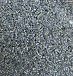 DBS-863 Бисер Miyuki Delica Beads 15/0 (матовый серый радужный) - 1