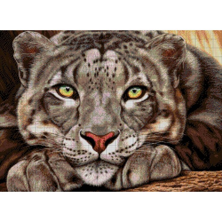 36-1564-НБ Барс. Набор Для вышивки бисером ТМ Токарева А. - 1