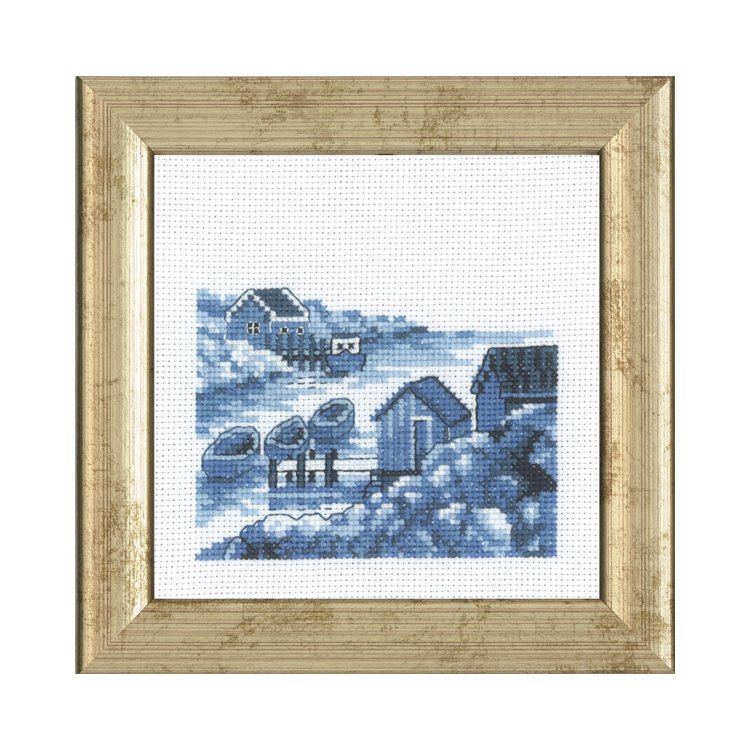 13-5432 Шхеры. Набор для вышивания крестом PERMIN - 1