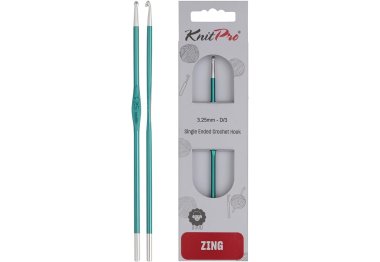  47466 Крючок алюмінієвий Zing KnitPro, 3.25 мм