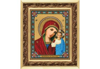  Б-1191 Ікона Божої Матері Казанська Набір для вишивки бісером