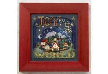 вышивка гладью MH148301 Радость для мира. Набор для вышивки в смешанной технике Mill Hill