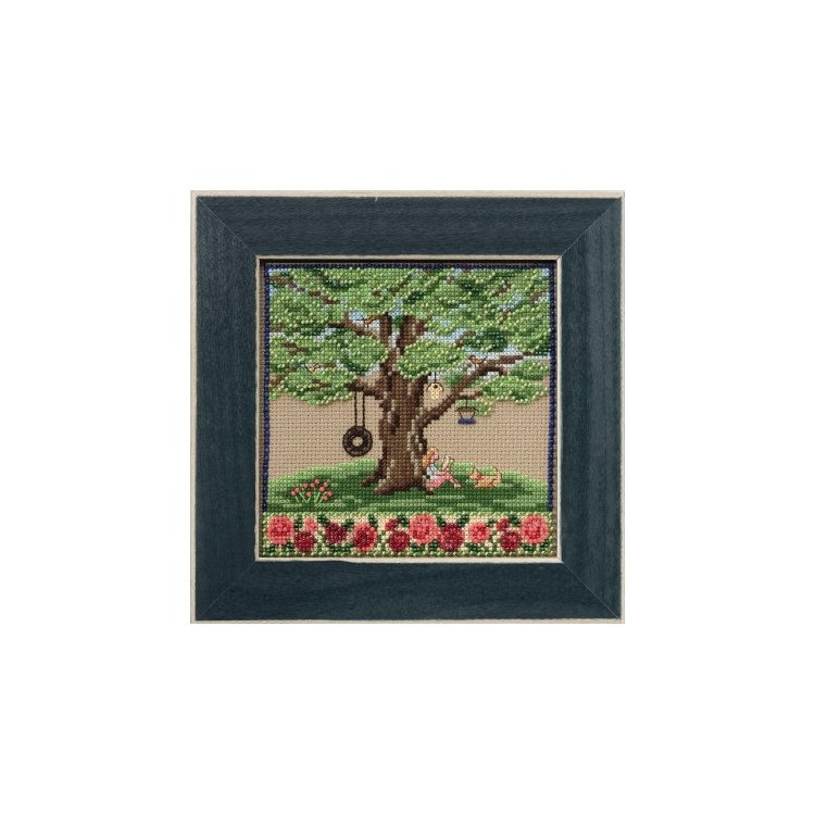 MH171713 Летний дуб. Набор для вышивки в смешанной технике Mill Hill - 1