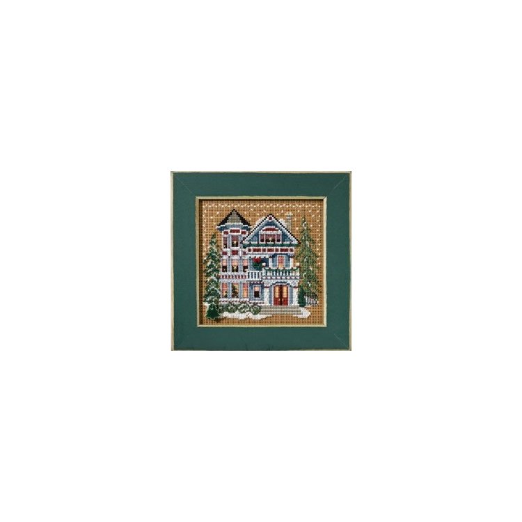 MH147301 Будинок королеви Анни. Набір для вишивки в змішаній техніці Mill Hill - 1