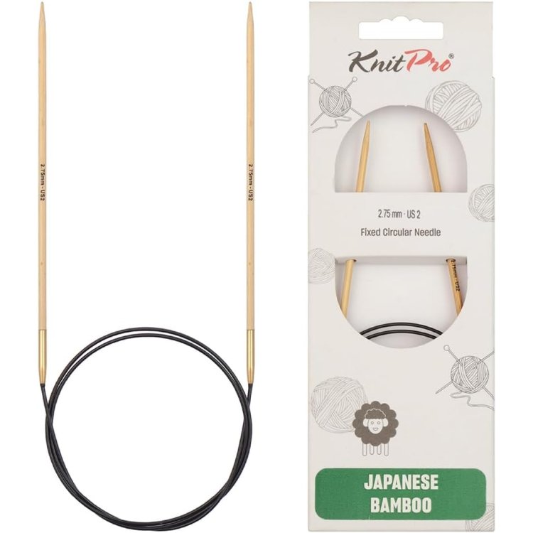 22244 Спицы круговые Bamboo KnitPro, 80 см, 2.75 мм - 1 22244 Спицы круговые Bamboo KnitPro, 80 см, 2.75 мм - 1