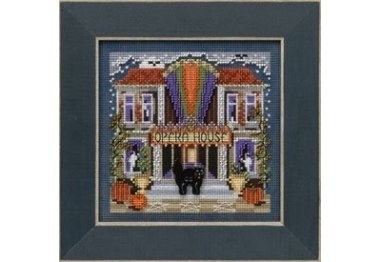 вишивка гладдю MH149201 Опера. Набір для вишивки в змішаній техніці Mill Hill