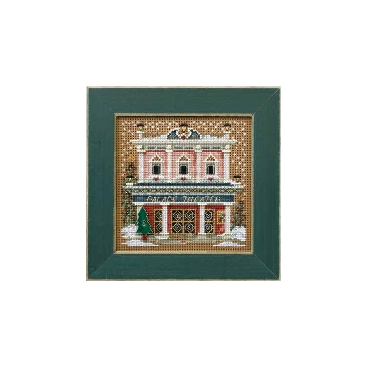 MH144302 Театральний палац. Набір для вишивки в змішаній техніці Mill Hill - 1