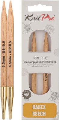 35640 Спицы съемные Basix KnitPro, 6.50 мм - 1 35640 Спицы съемные Basix KnitPro, 6.50 мм - 1