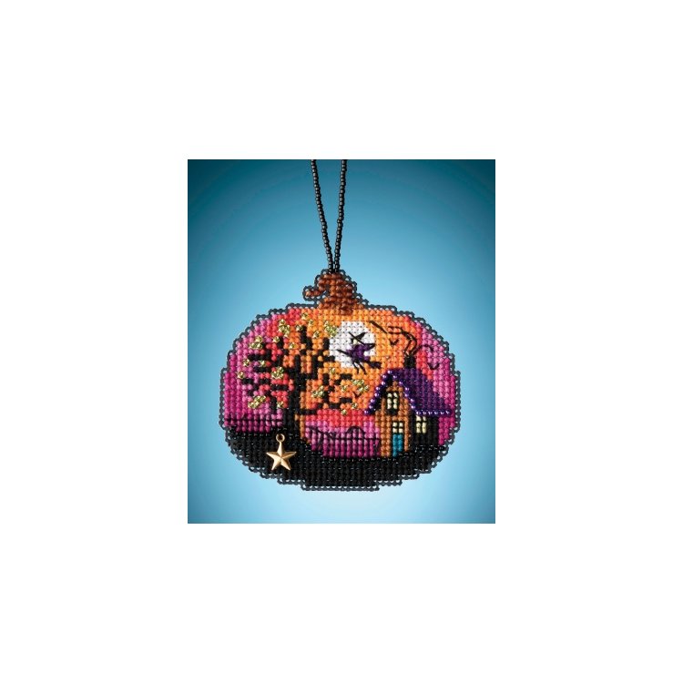 MH162024 Зачарований гарбуз. Набір для вишивки в змішаній техниці Mill Hill - 1