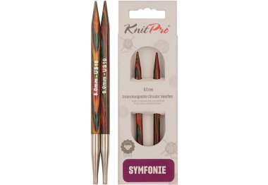  20407 Спицы съемные Symfonie Wood KnitPro, 6.00 мм