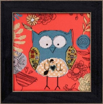 AW304103 Будь собой. Набор для вышивки в смешанной технике Mill Hill - 1