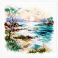 70-16 Закат над морем. Набор для вышивки крестом Magic Needle - 1 70-16 Закат над морем. Набор для вышивки крестом Magic Needle - 1