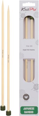 22330 Спиці прямі Bamboo KnitPro, 30 см, 5.50 мм - 1