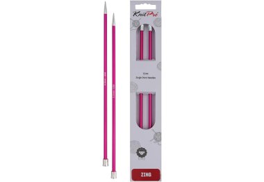 спицы для вязания 47301 Спицы прямые Zing KnitPro, 35 см, 5.00 мм спицы для вязания 47301 Спицы прямые Zing KnitPro, 35 см, 5.00 мм