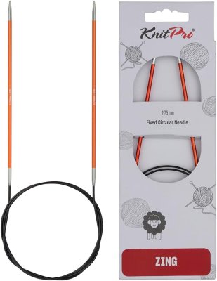 47094 Спицы круговые Zing KnitPro, 60 см, 2.75 мм - 1 47094 Спицы круговые Zing KnitPro, 60 см, 2.75 мм - 1