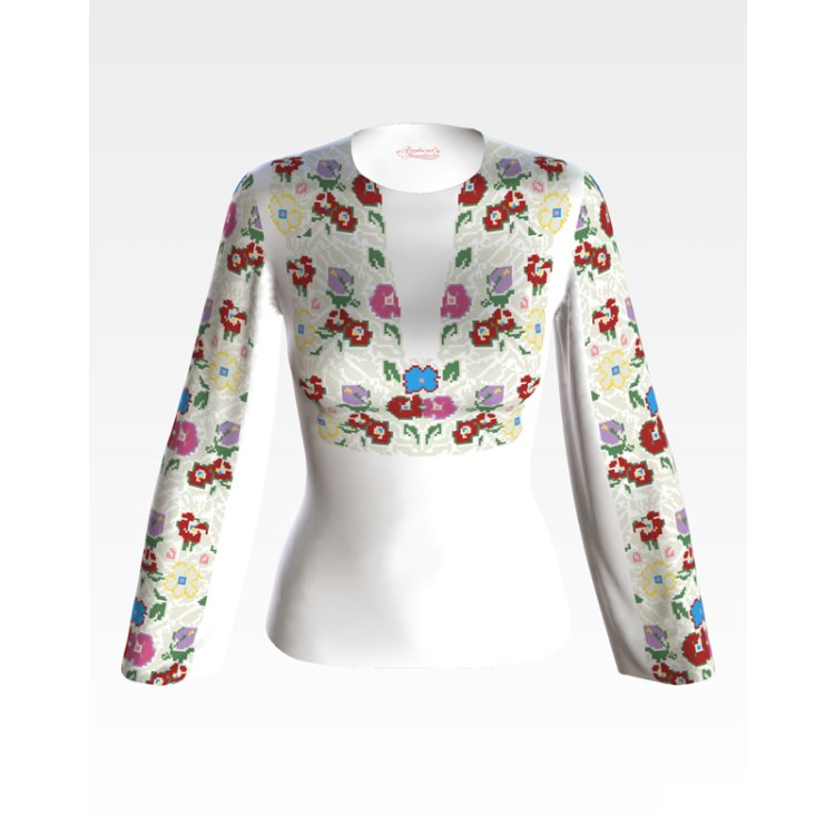 Блузка жіноча (заготовка для вишивки) БЖ-090 - 1
