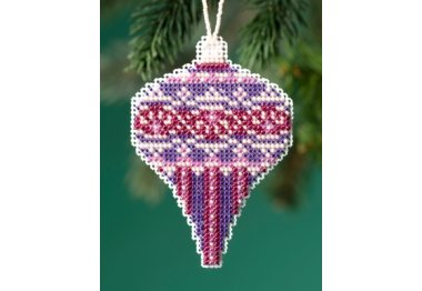 вышивка гладью MH211914 Жемчужина аметиста. Набор для вышивки в смешанной технике Mill Hill