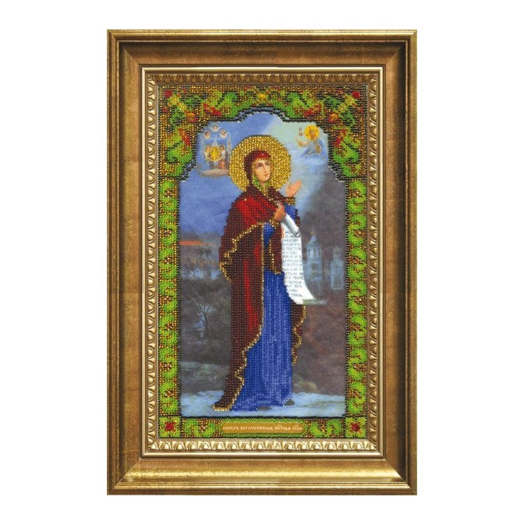 Б-1225 Икона Божьей Матери Боголюбивая Набор для вышивки бисером - 1