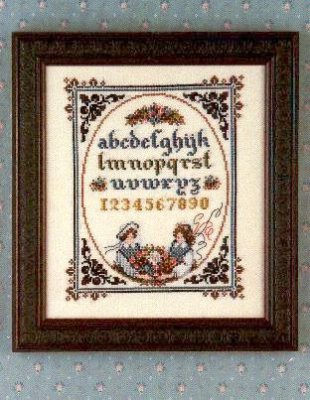 LL1 Serendipity//Счастливый случай. Схема для вышивки крестиком на бумаге Lavender &amp; Lace - 1