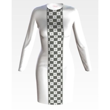 Платье женское (заготовка для вышивки) ПЛ-491 - 1