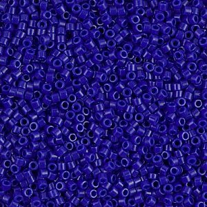 DB-726 Бісер Miyuki Delica Beads 11/0 (натуральний, синій яскравий) - 1