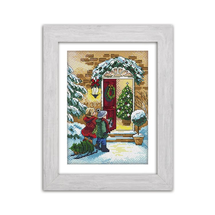 N023 Рождественские мотивы. Набор для вышивки крестом Кольорова - 1