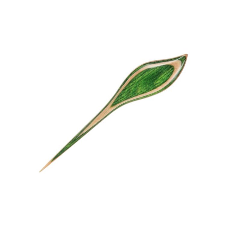20928 Шпилька для шалі Feather Flora Shawl Stiks Symfonie Wood KnitPro - 1