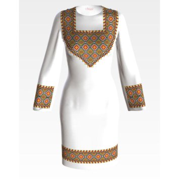 Платье женское (заготовка для вышивки) ПЛ-029 - 1