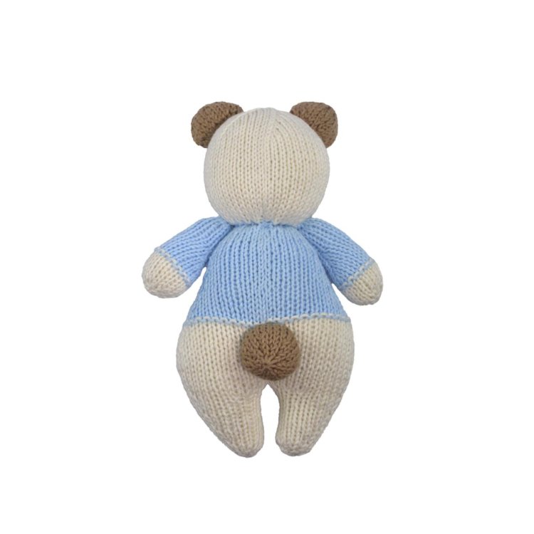 1 AMIGURUMI KIT - KNITTED TEDDY BEAR Cuddly. Набор для вязания игрушки - 3