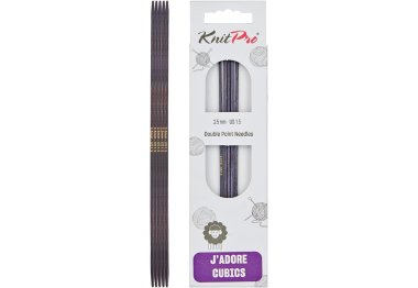 спицы для вязания 19003 Спицы носочные 2.50 мм J'adore Cubics KnitPro 15 см спицы для вязания 19003 Спицы носочные 2.50 мм J'adore Cubics KnitPro 15 см