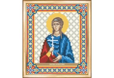  СБИ-073 Именная икона святая мученица Христина. Схема для вышивания бисером