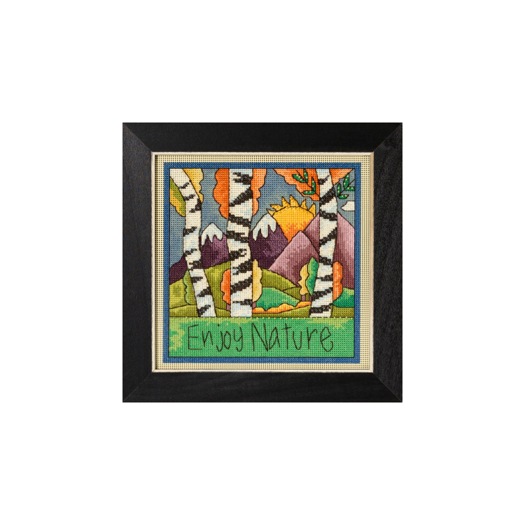 ST152212 Насолоджуйся природою. Набір для вишивки в змішаній техниці Mill Hill - 1