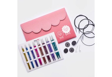  47424 Набір змінних кругових спиць 13 см ZING KnitPro