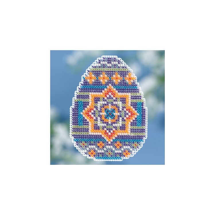 MH181812 Яйцо Медальйон. Набор для вышивки в смешанной технике Mill Hill - 1