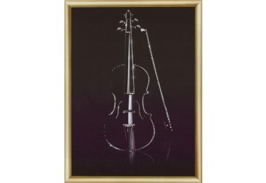 алмазна вишивка КС-137 Чарівна скрипка Набір картина стразами