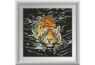  30475 Тигр. Набор для рисования камнями