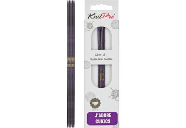 спицы для вязания 19002 Спицы носочные 2.25 мм J'adore Cubics KnitPro 15 см спицы для вязания 19002 Спицы носочные 2.25 мм J'adore Cubics KnitPro 15 см
