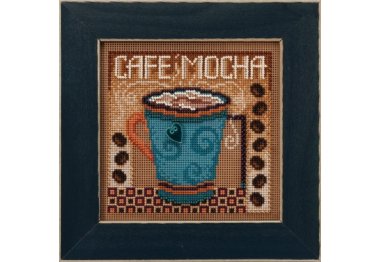 вышивка гладью MH142026 Мокачино. Набор для вышивки в смешанной технике Mill Hill